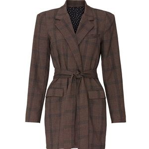 AFRM Plaid Blazer